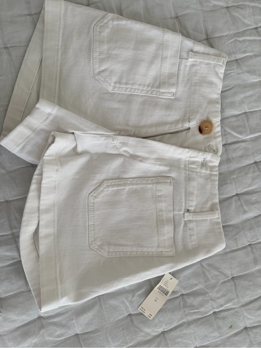 Anthropologie pilcroWhite Denim Shorts - Picture 1 of 2